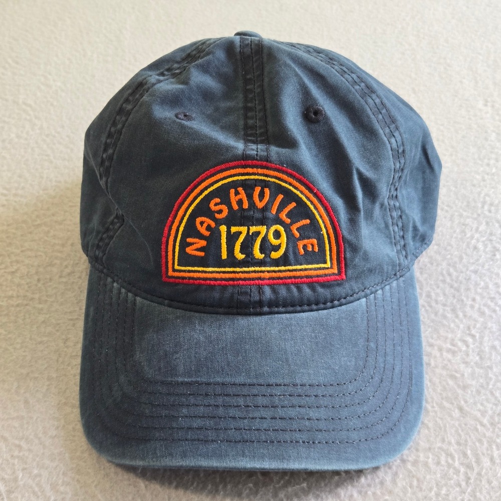 Legacy Baseball Cap Mens OSFA Navy Blue Nashville 1779 Embroidered Patch Hat